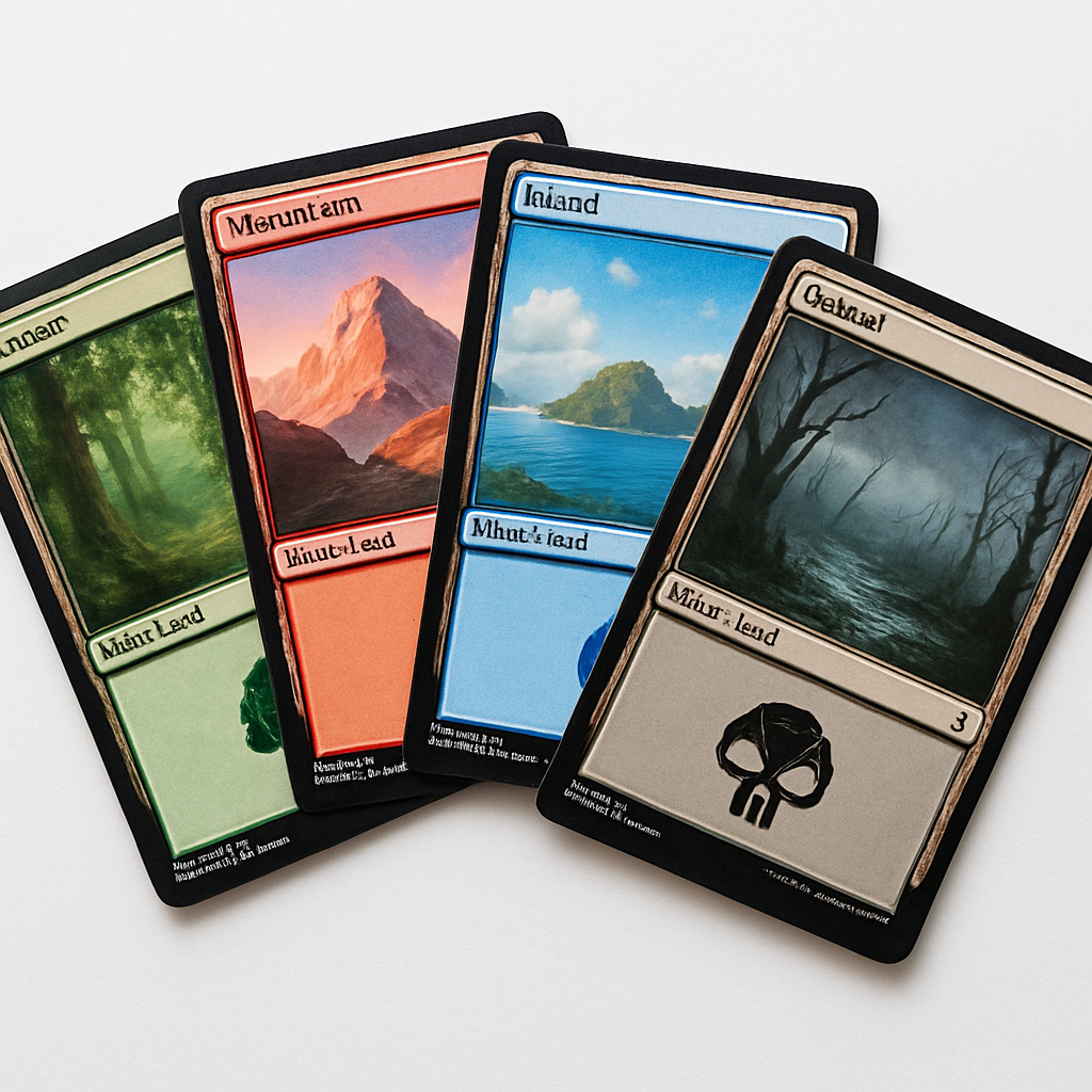 Pack 50 Lands Básicas Premium